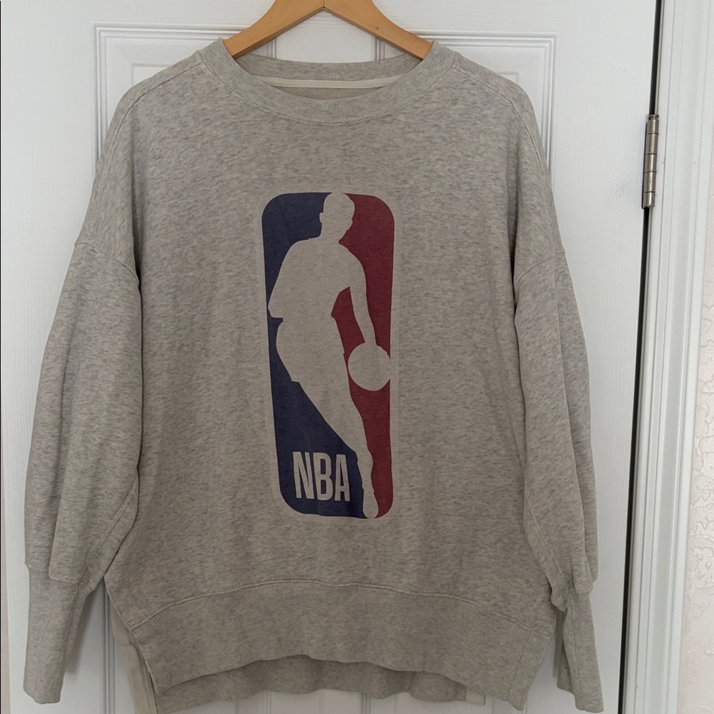 NBA Gray Crewneck Sweater